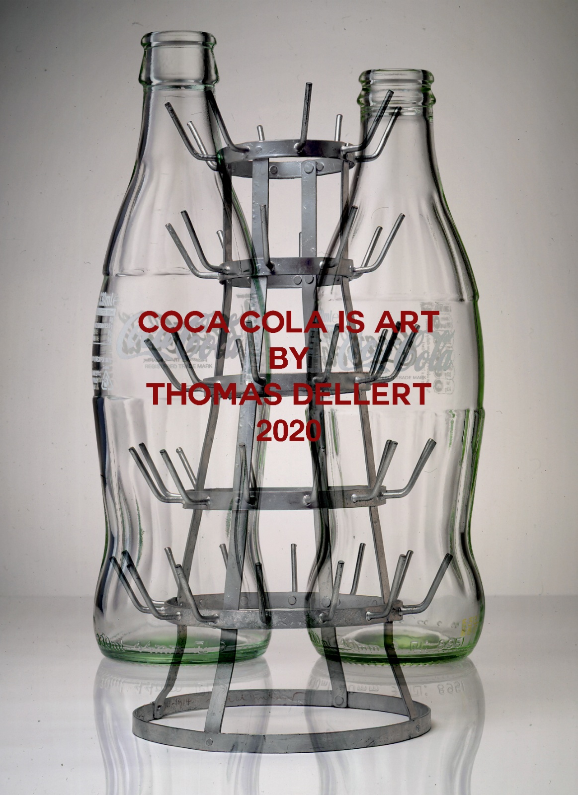 COCA COLA IS ART  BOOK COVER 